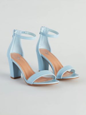 Take A Spin Chic Basic Block Heels