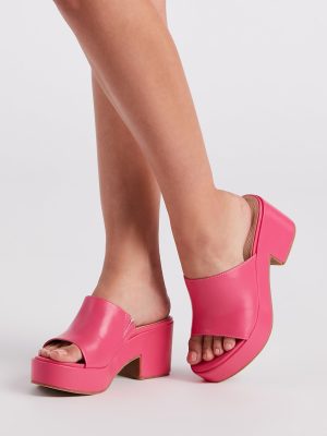 Fabulous Vibes Platform Mules