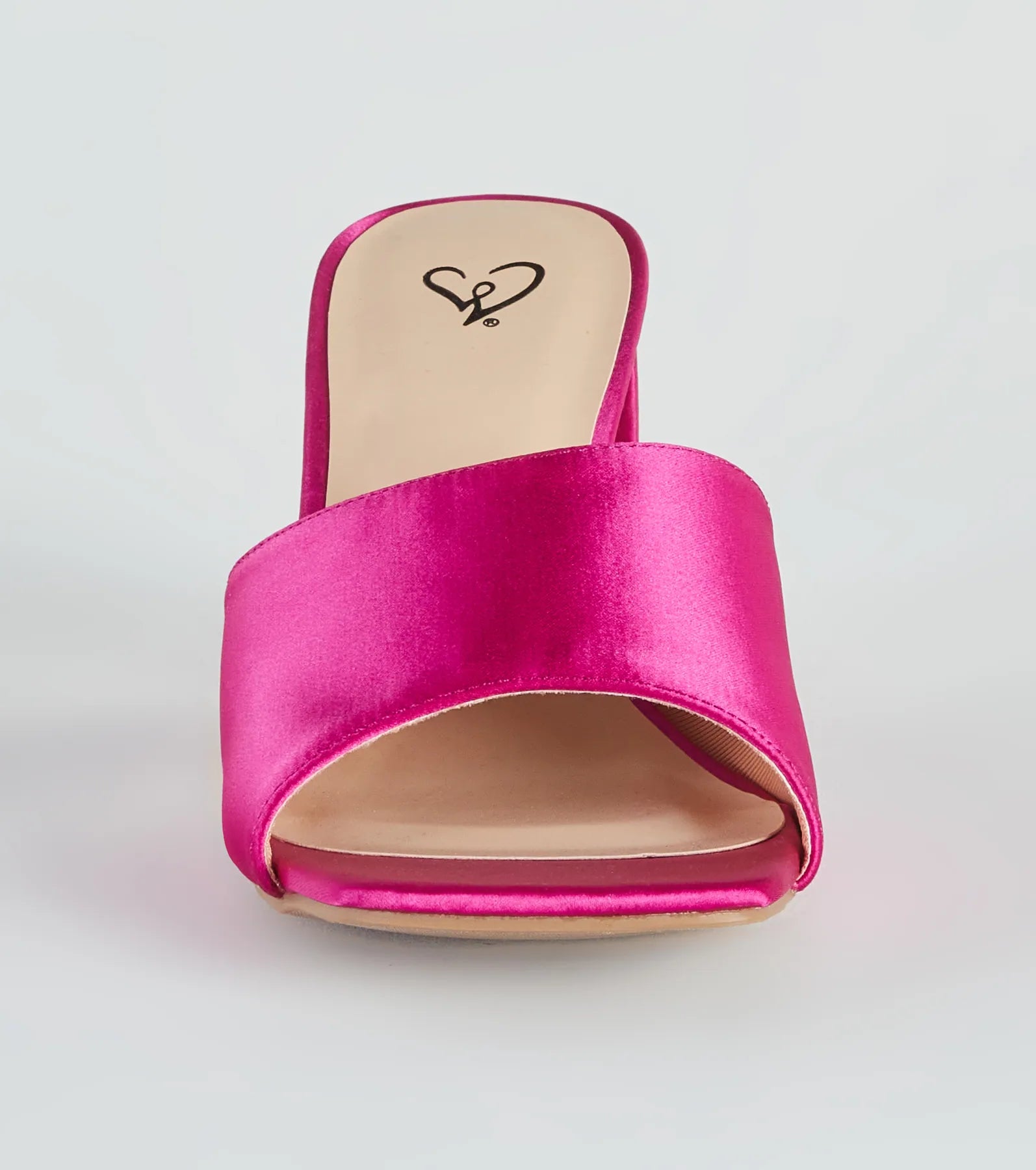 Let's Party Satin Low-Heel Mules - Image 3