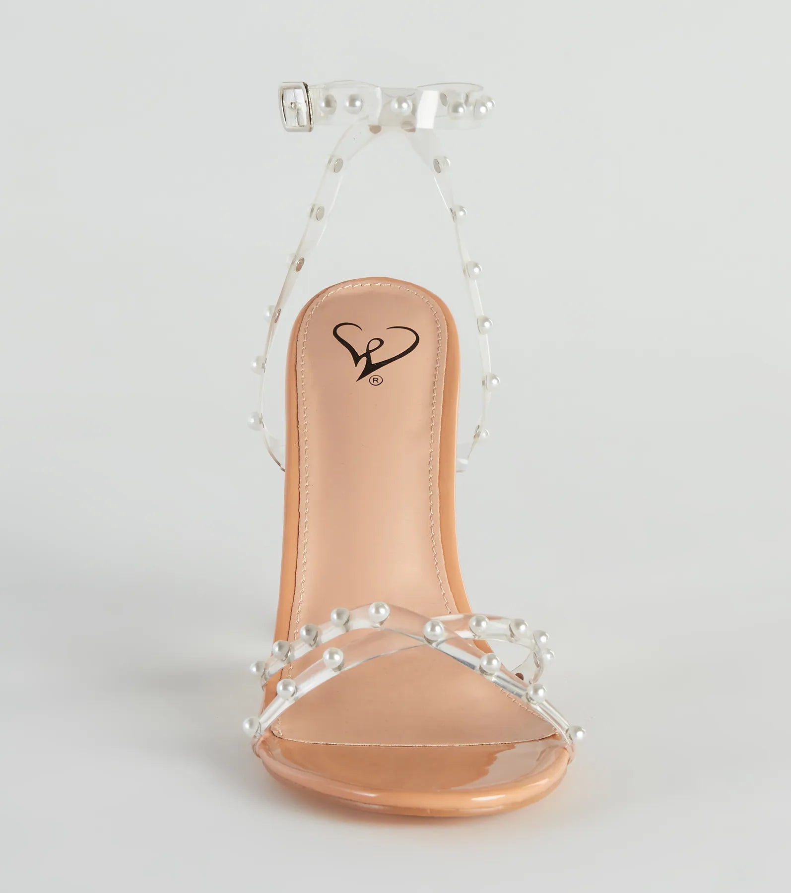 Under The Sea Jewel Faux Pearl Heels - Image 3