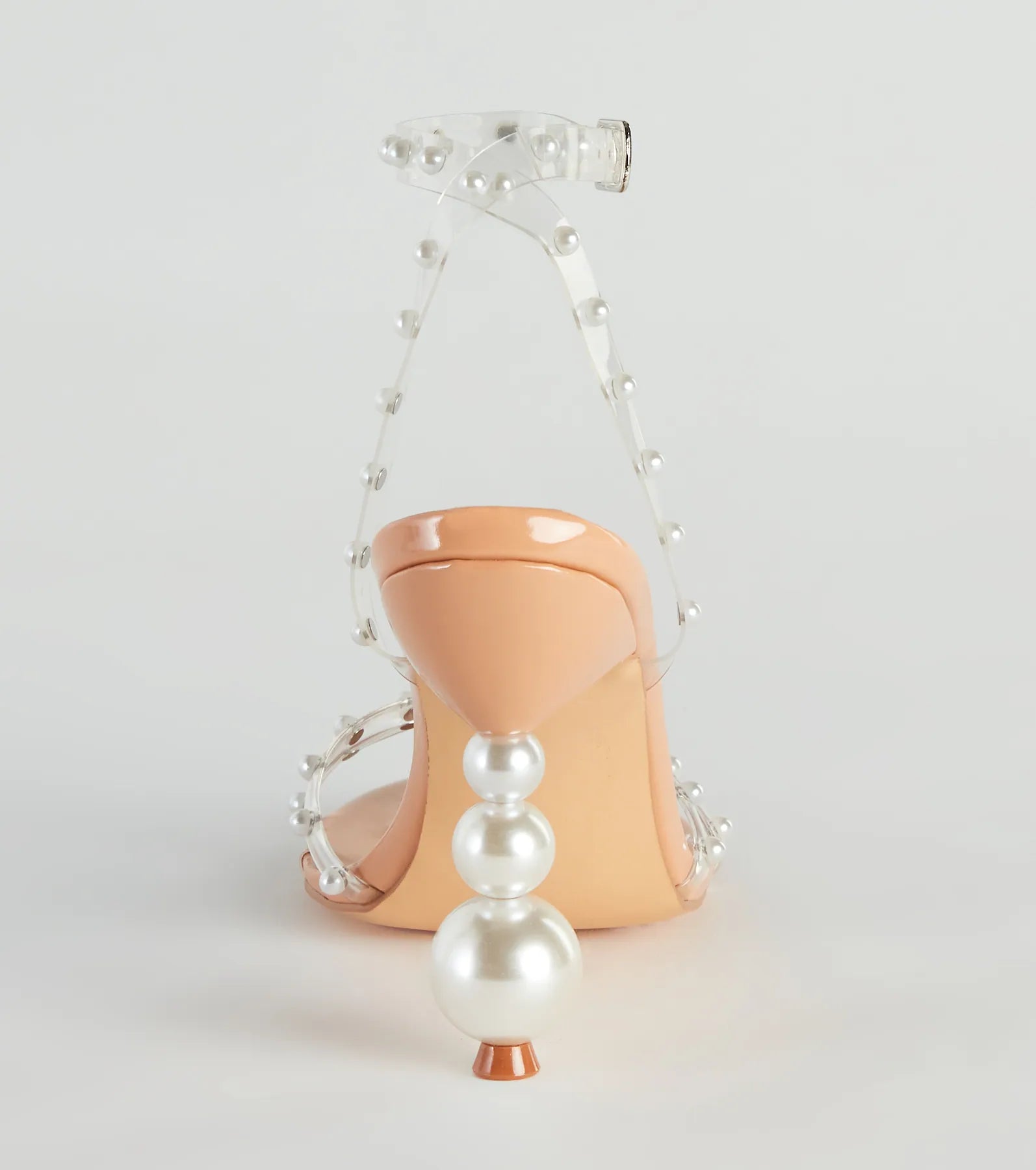 Under The Sea Jewel Faux Pearl Heels - Image 4