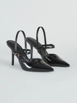 Posh Perfection Patent Faux Leather Pumps