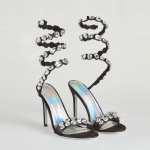 I Like Big Gems Spiral Stiletto Heels
