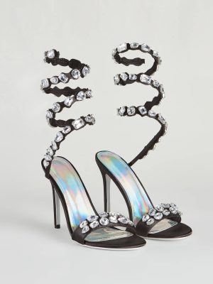 I Like Big Gems Spiral Stiletto Heels