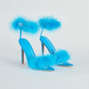 Simply Irresistible Marabou Stiletto Heels