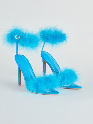 Simply Irresistible Marabou Stiletto Heels