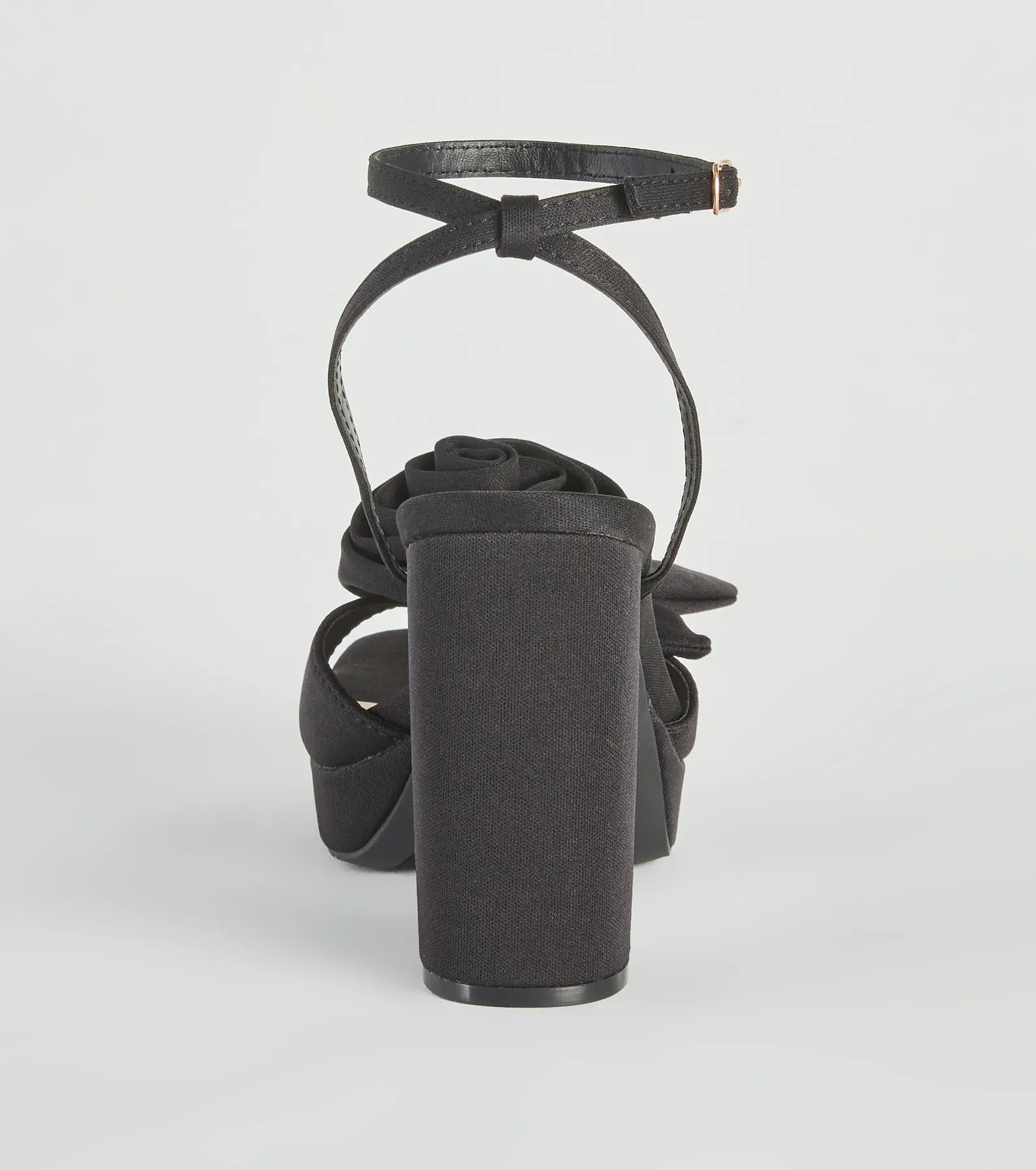 Take A Strut Rose Platform Block Heels - Image 4