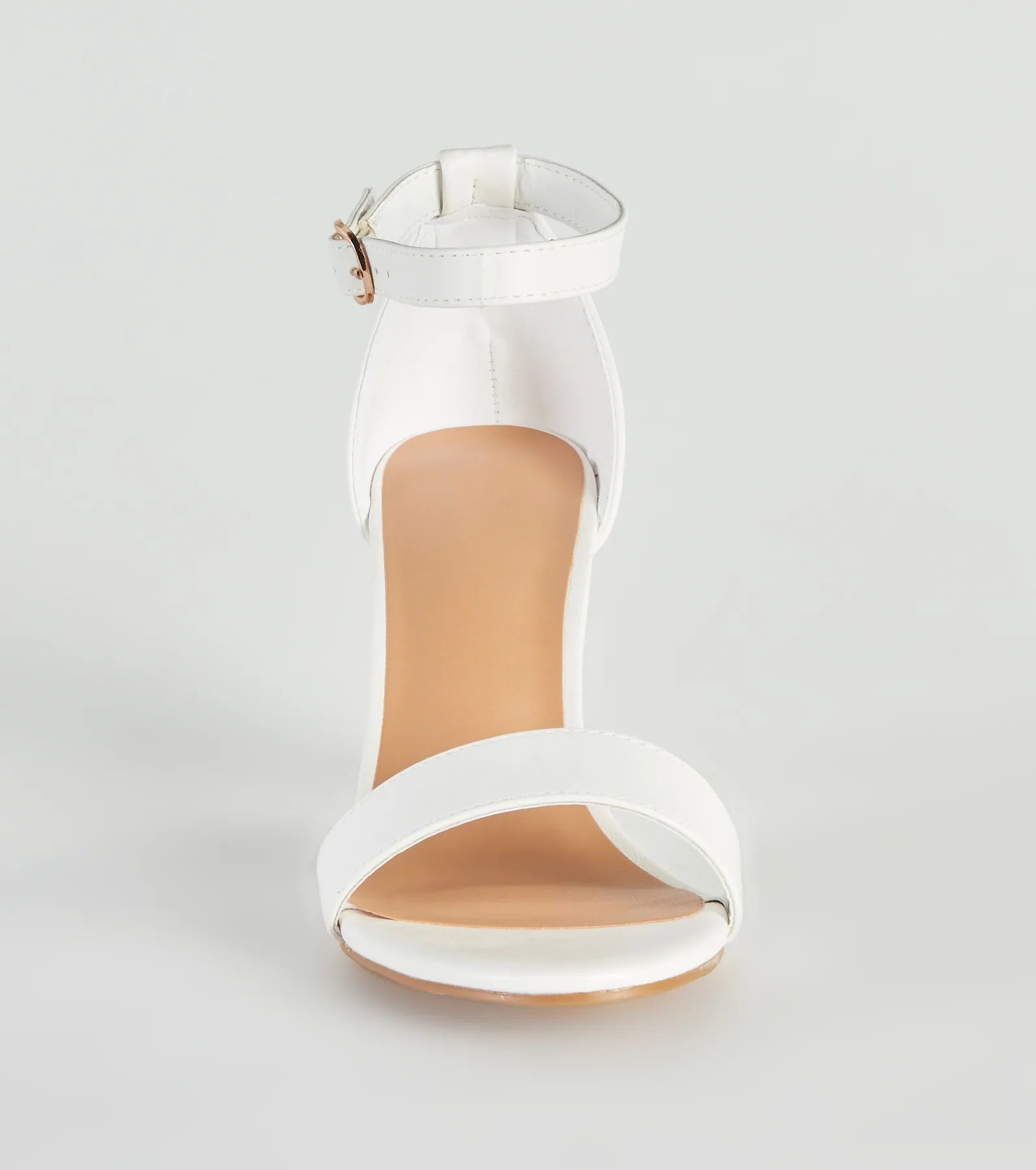 Classic Choice Faux Leather Block Heels - Image 3