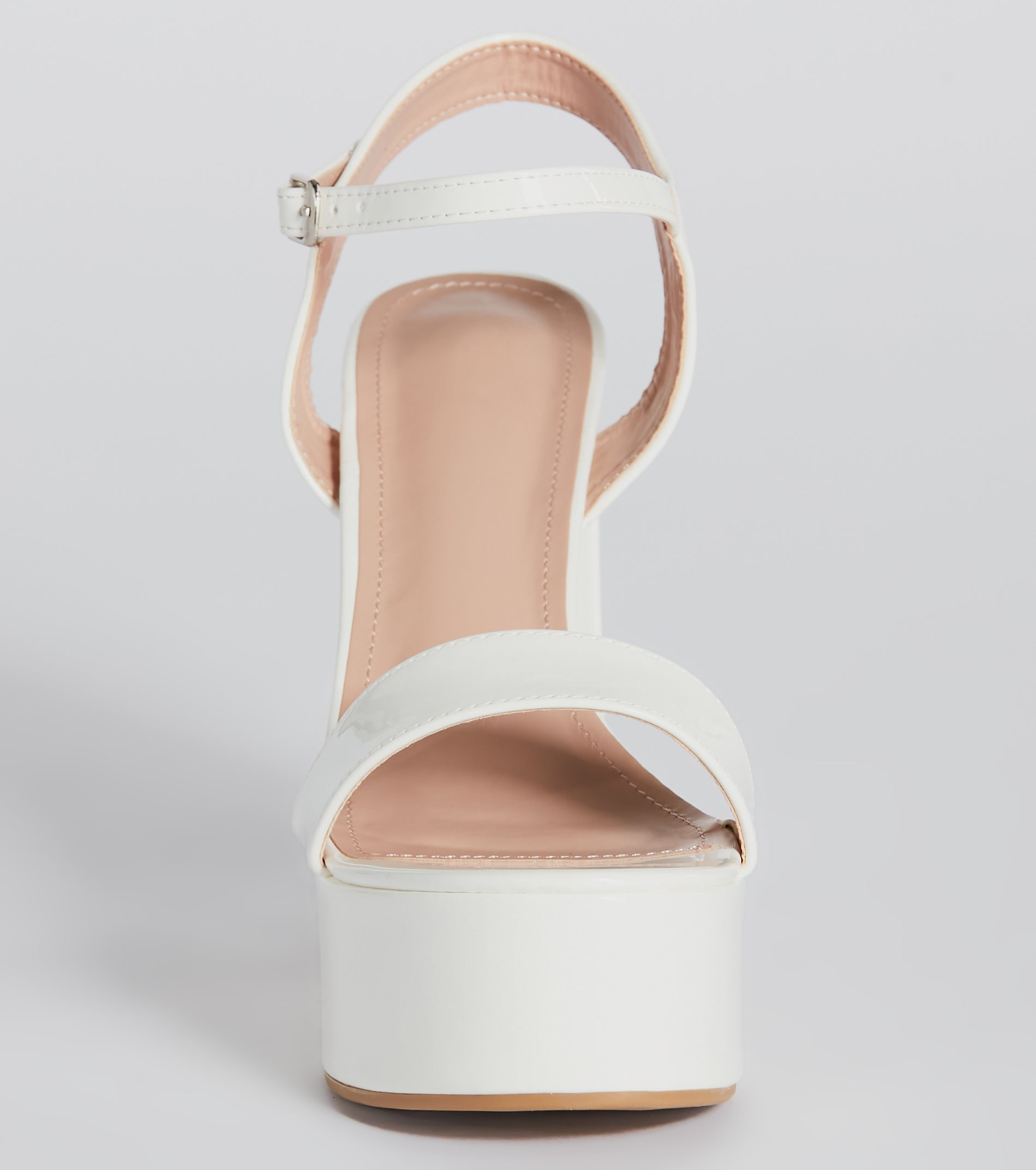 Plot Twist Patent Platform Block Heels - Image 3