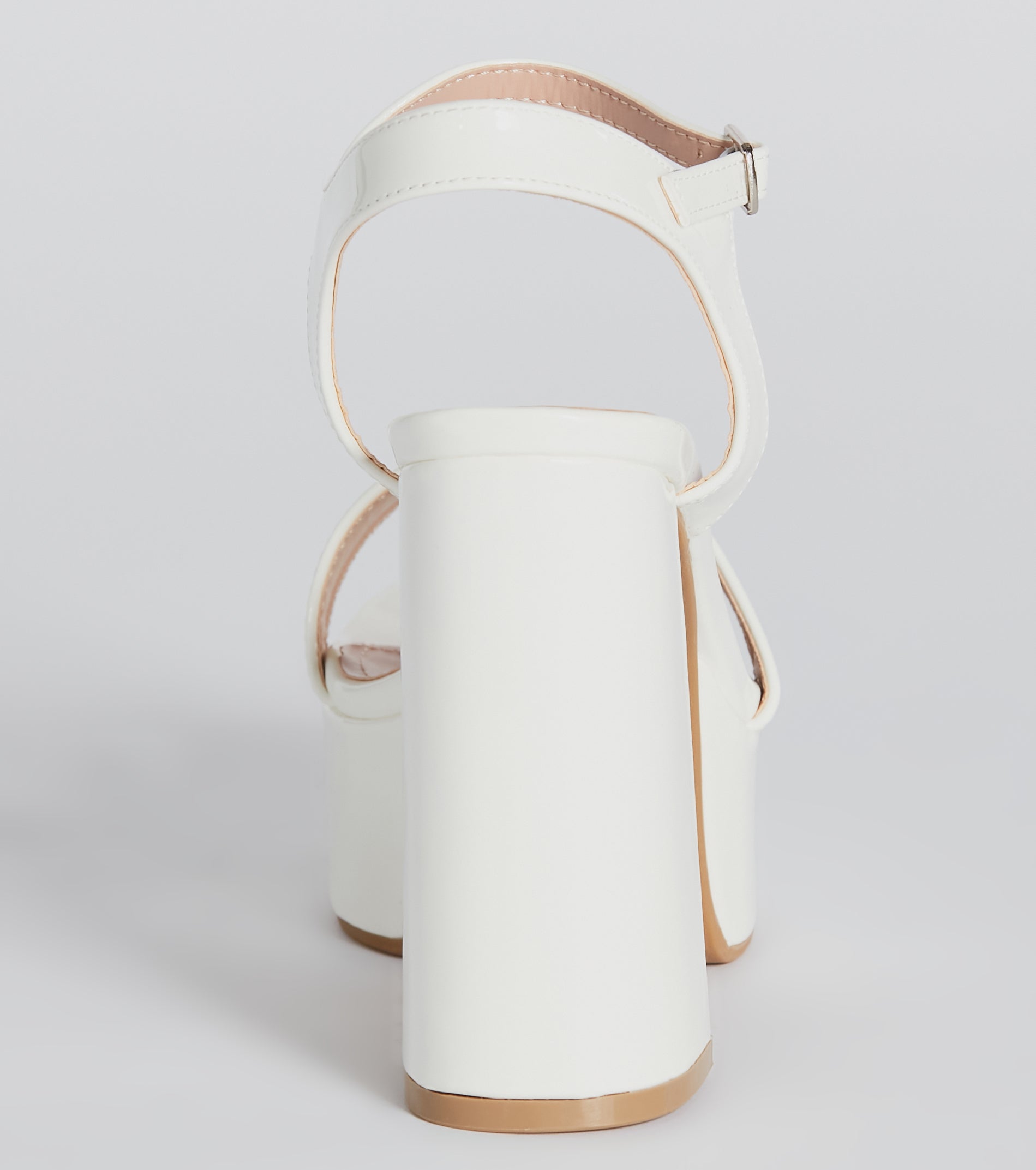 Plot Twist Patent Platform Block Heels - Image 4