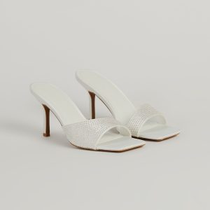 Chic First Impression Studded Stiletto Mules