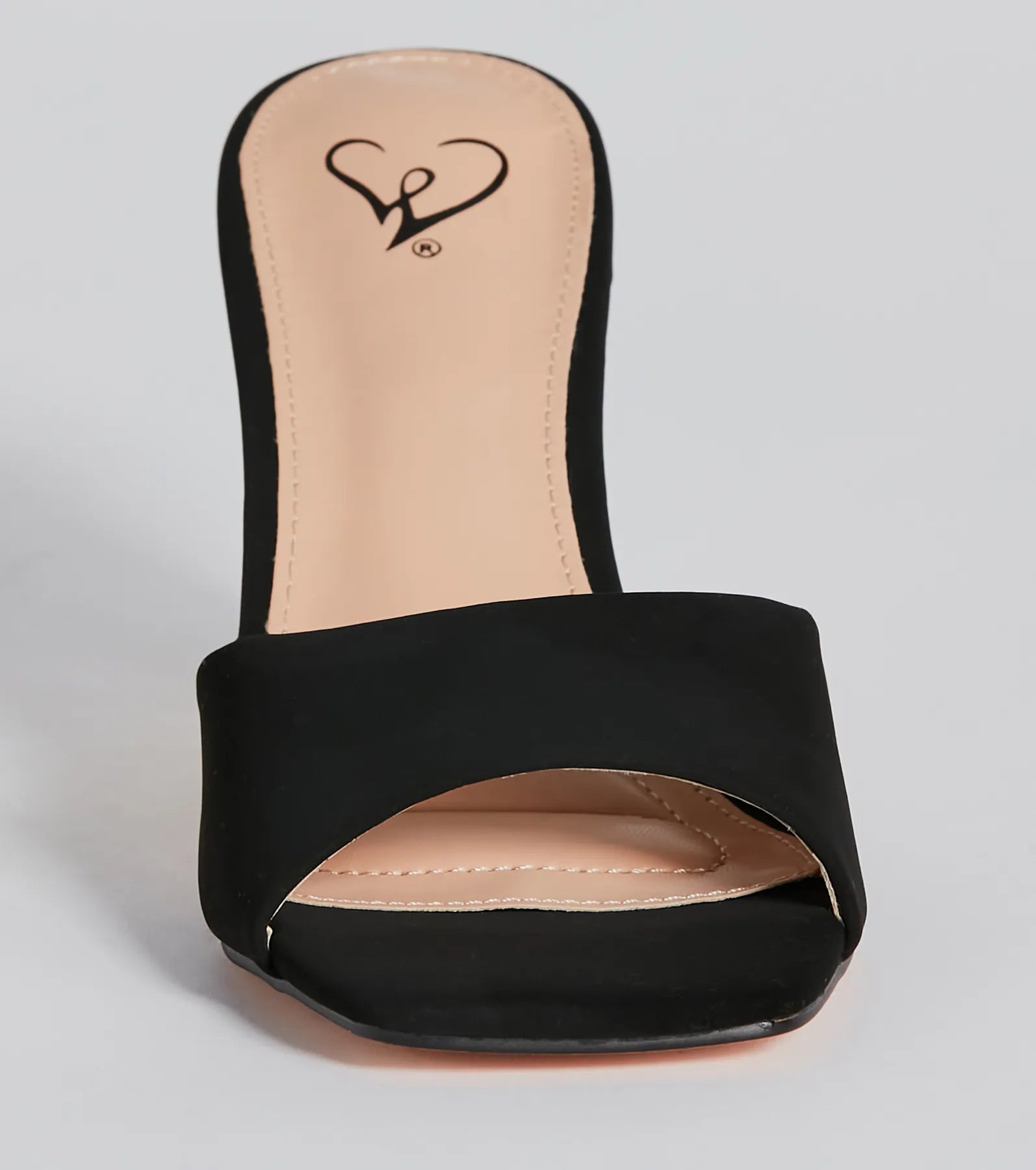 Desires Of The Heart Heel Nubuck Mules - Image 3