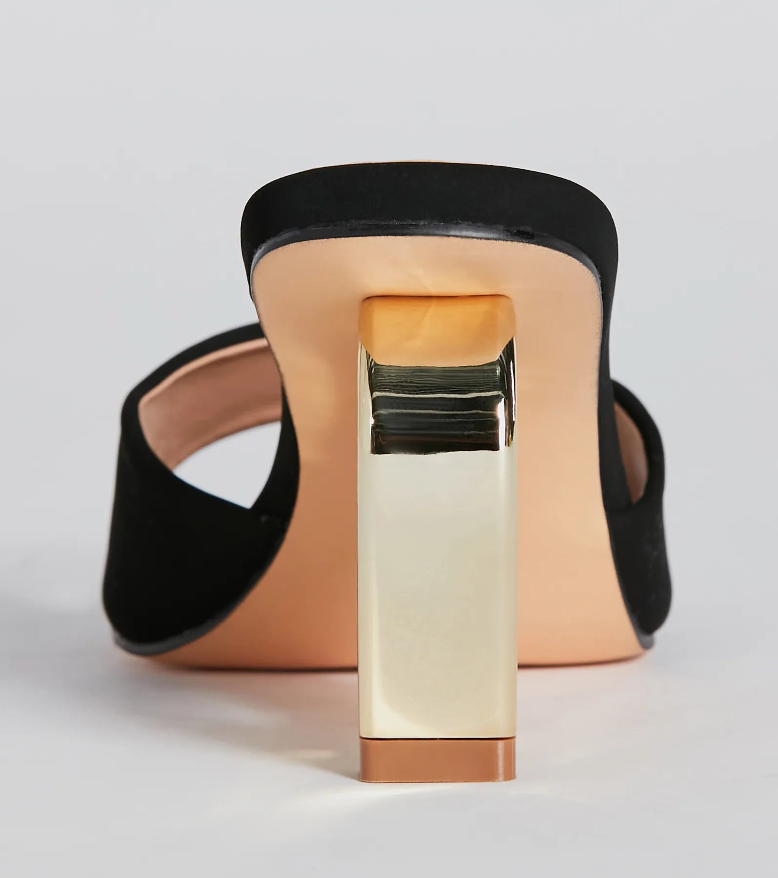 Desires Of The Heart Heel Nubuck Mules - Image 4