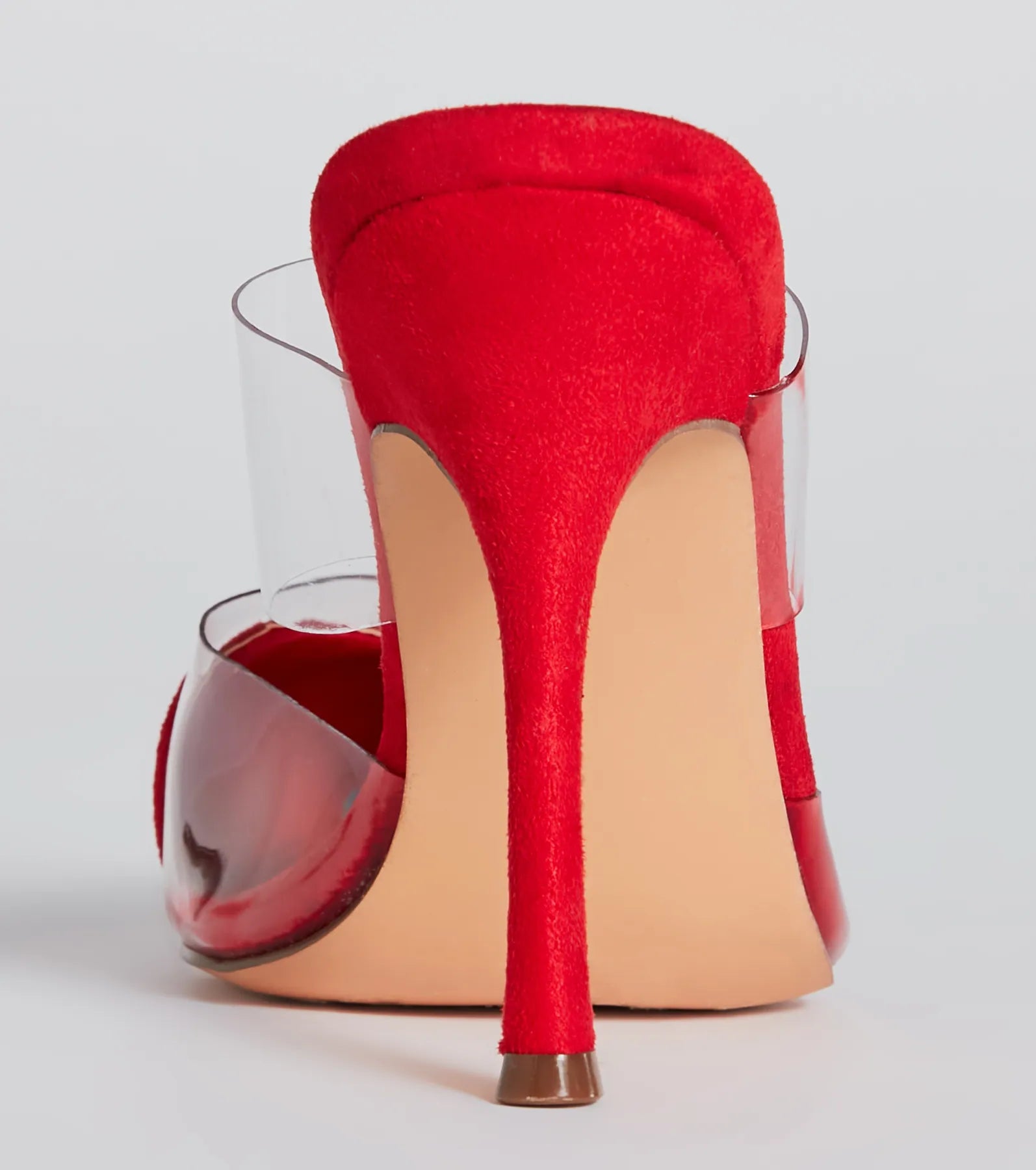 Glam Cutie Rhinestone Heart Stiletto Pumps - Image 4