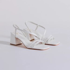 Chic Strut Marabou Feather Satin Pumps