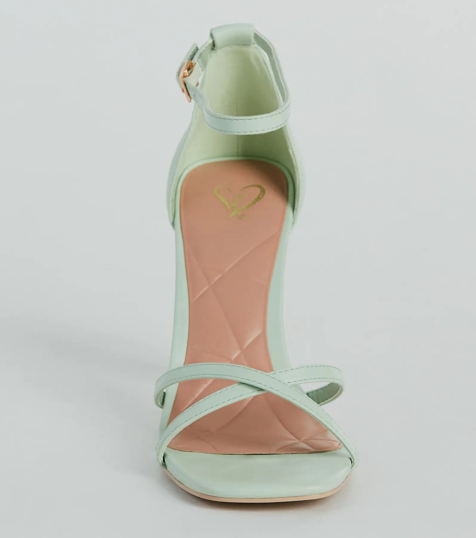 Being Pretty Strappy Faux Leather Block Heels - Image 3