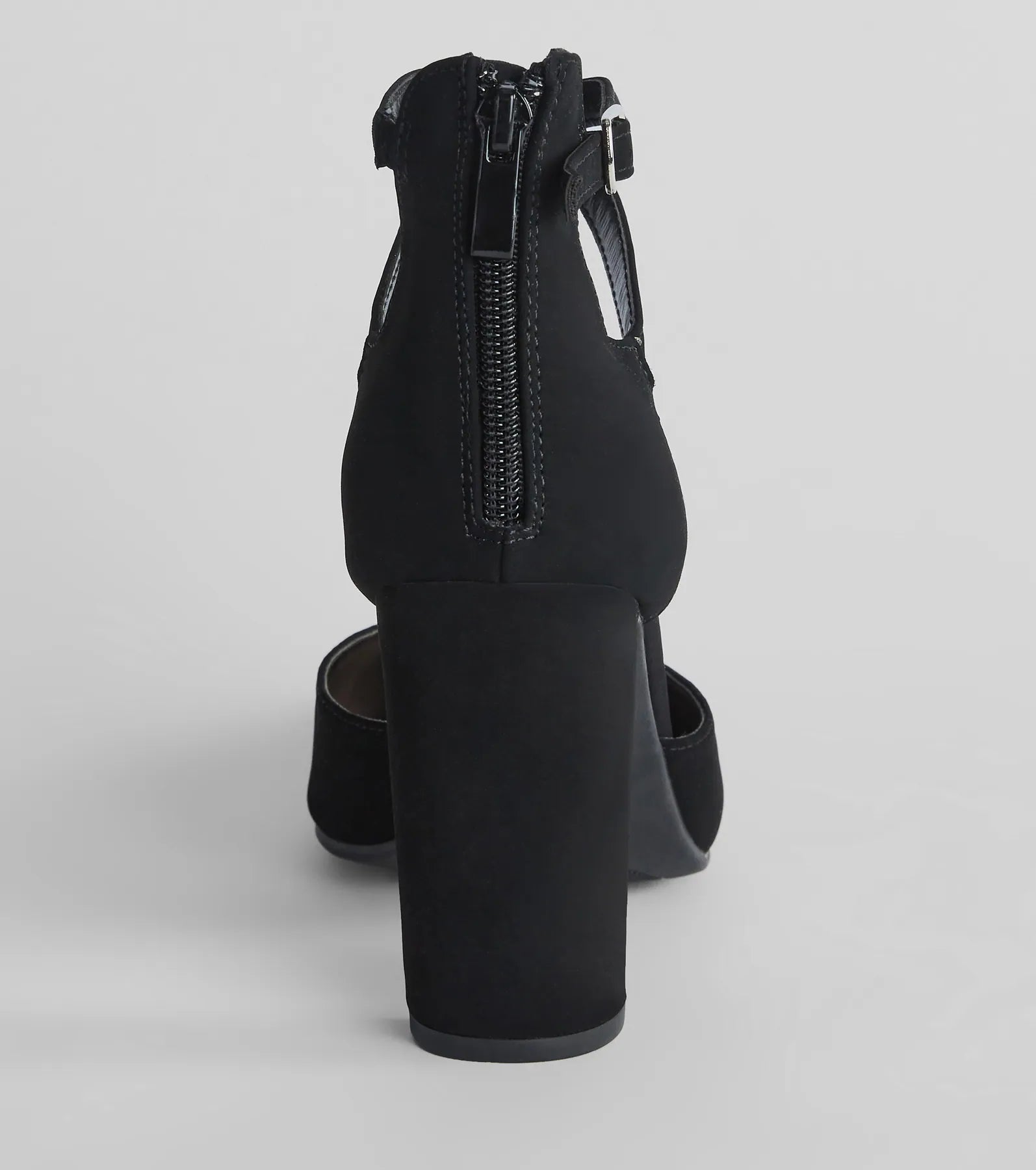 Step Out Pointed Toe Block Heel Pumps - Image 4