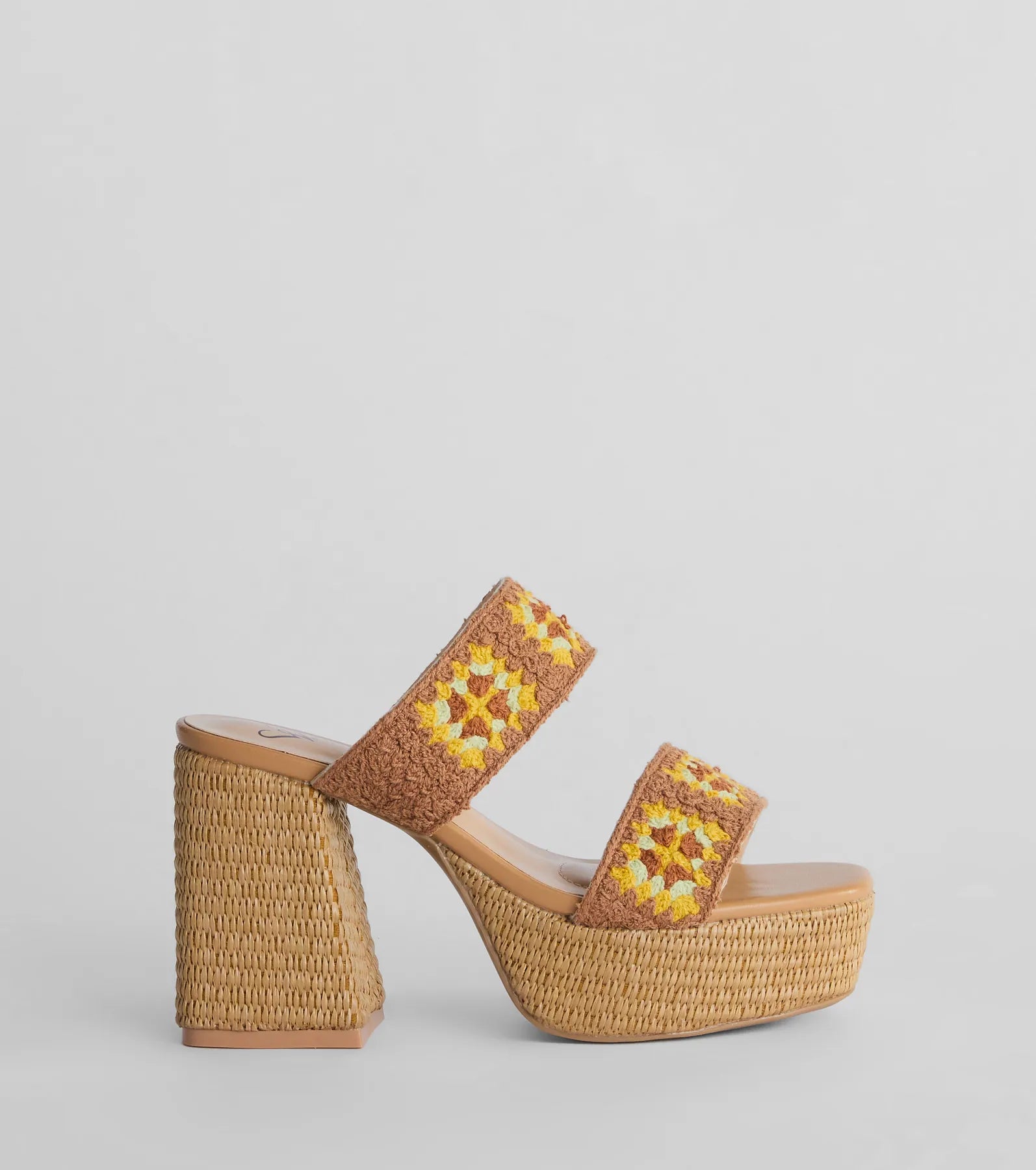 Summer Dream Crochet Espadrille Platform Sandals - Image 2