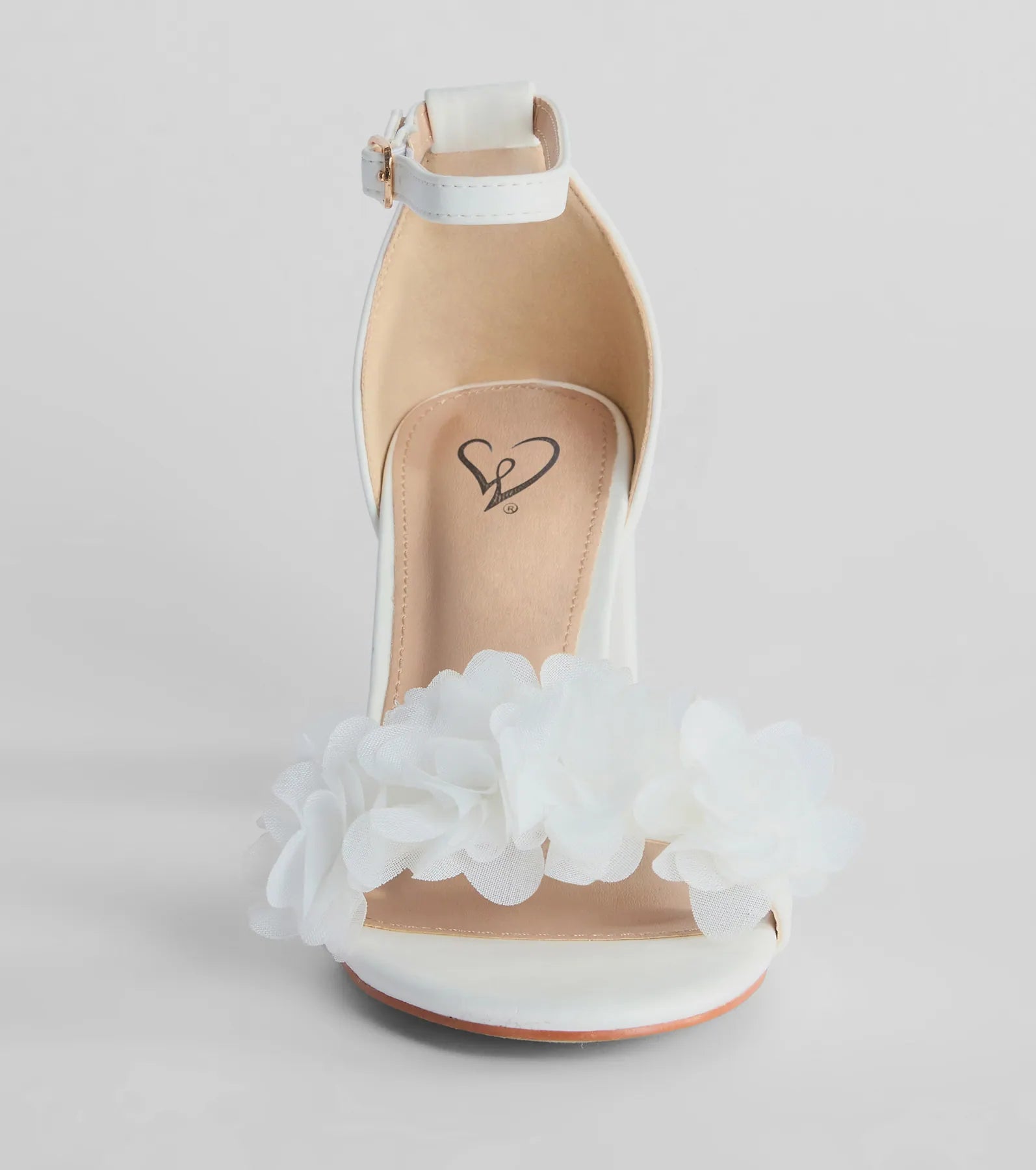 Whimsical Flair Floral Block Heels - Image 3