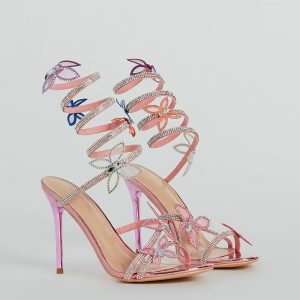 Spread Your Wings Butterfly Spiral Stiletto Heels