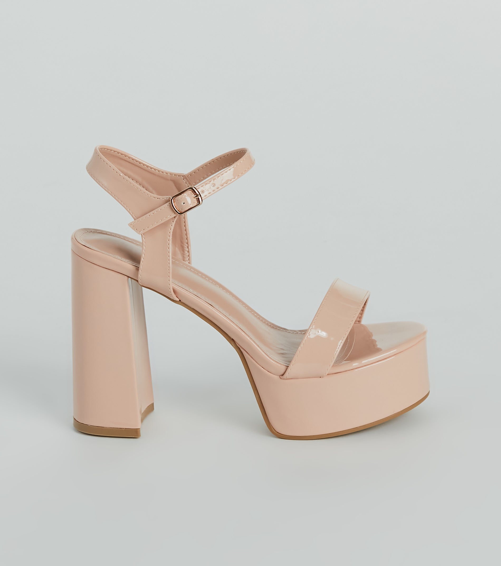 Plot Twist Patent Platform Block Heels - Image 10