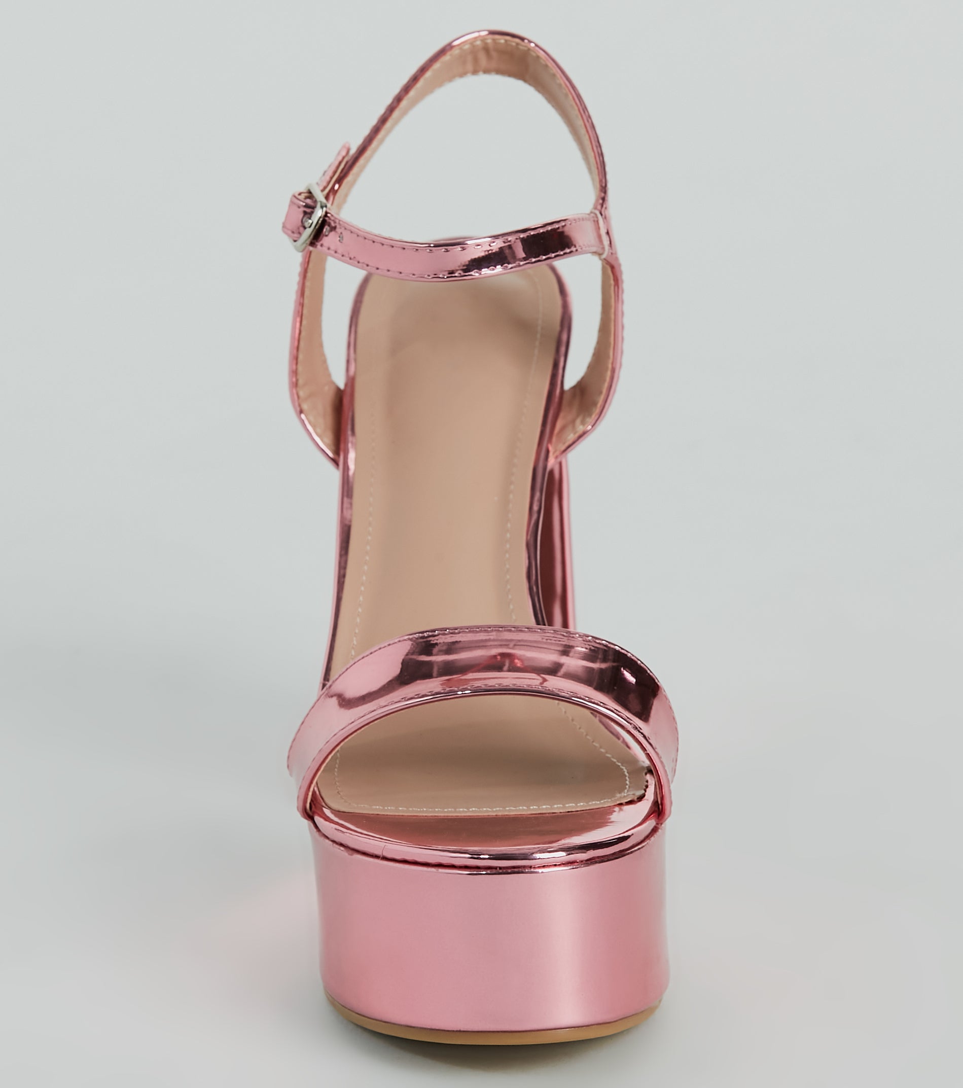 Plot Twist Patent Platform Block Heels - Image 7