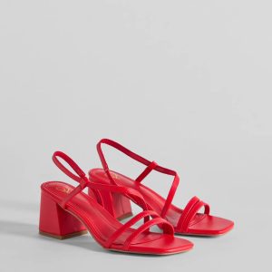 Step Into Chic Sling Back Block Heels