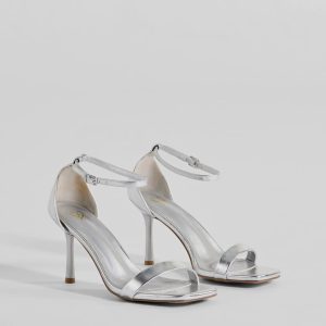 Step Out In Chic Faux Leather Stiletto Heels