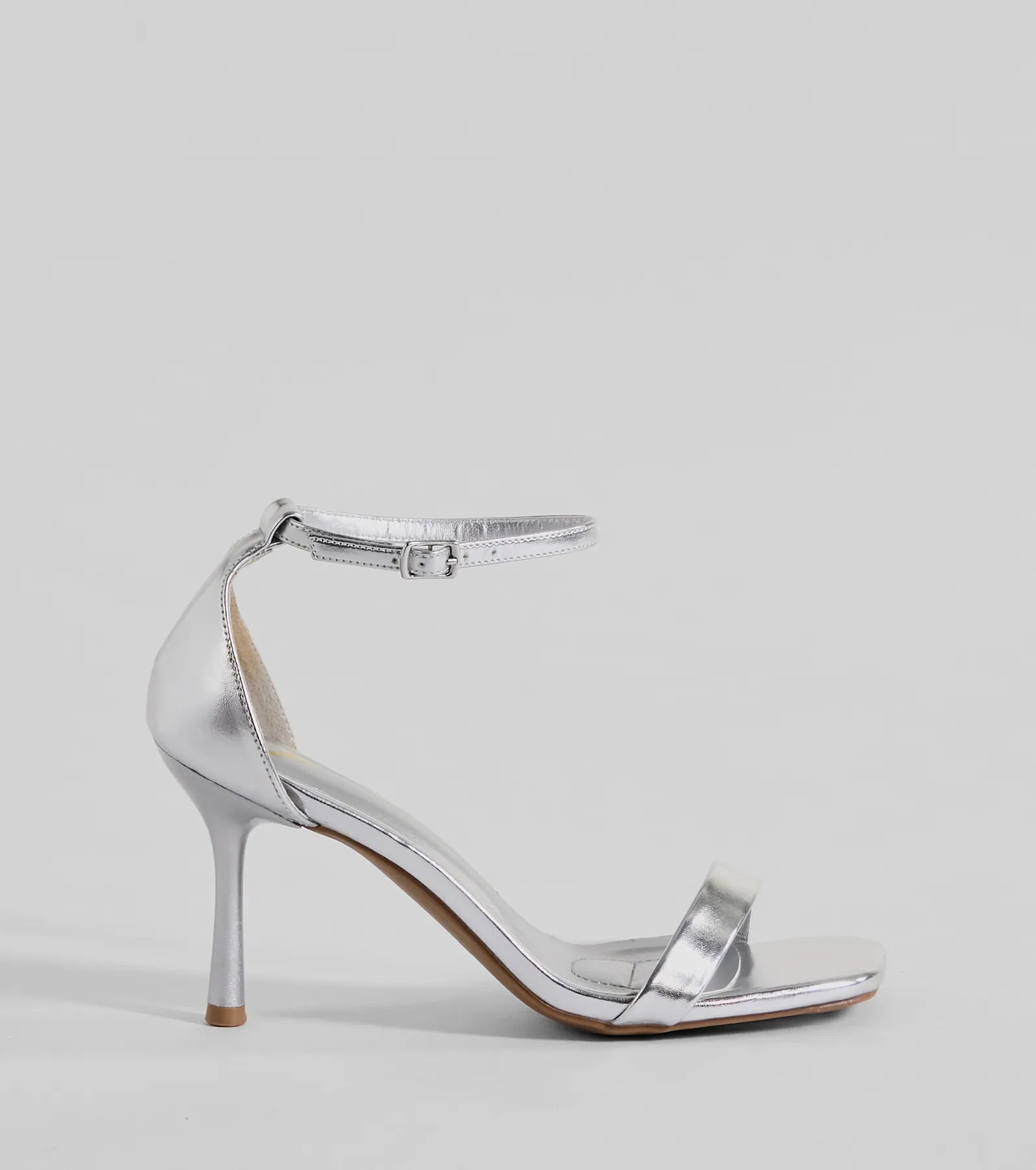 Step Out In Chic Faux Leather Stiletto Heels - Image 2