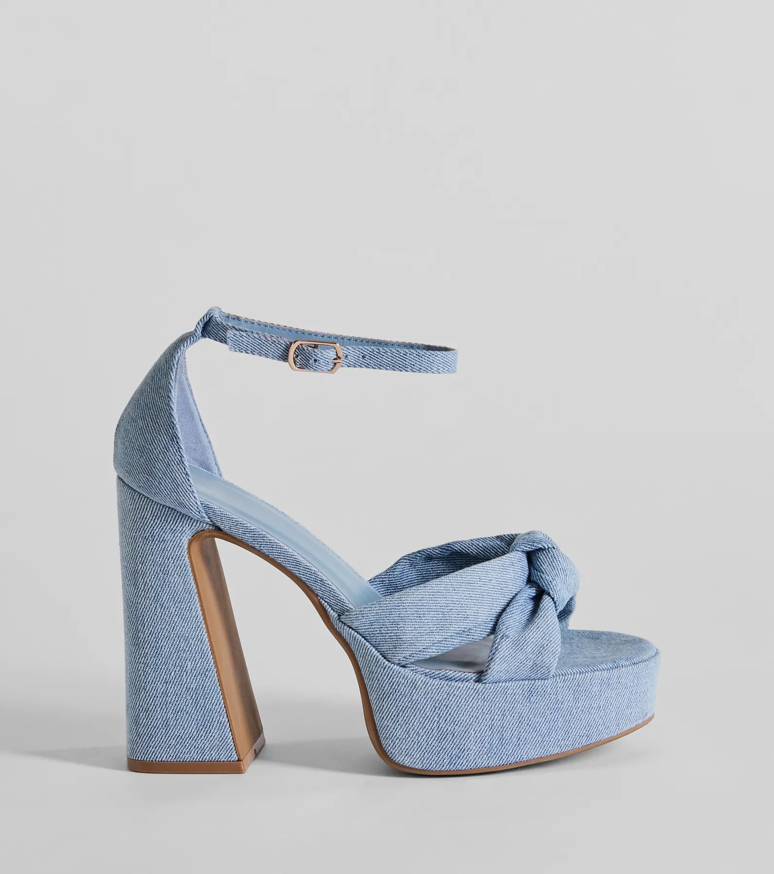 Sunset Drinks Platform Block Heels - Image 2