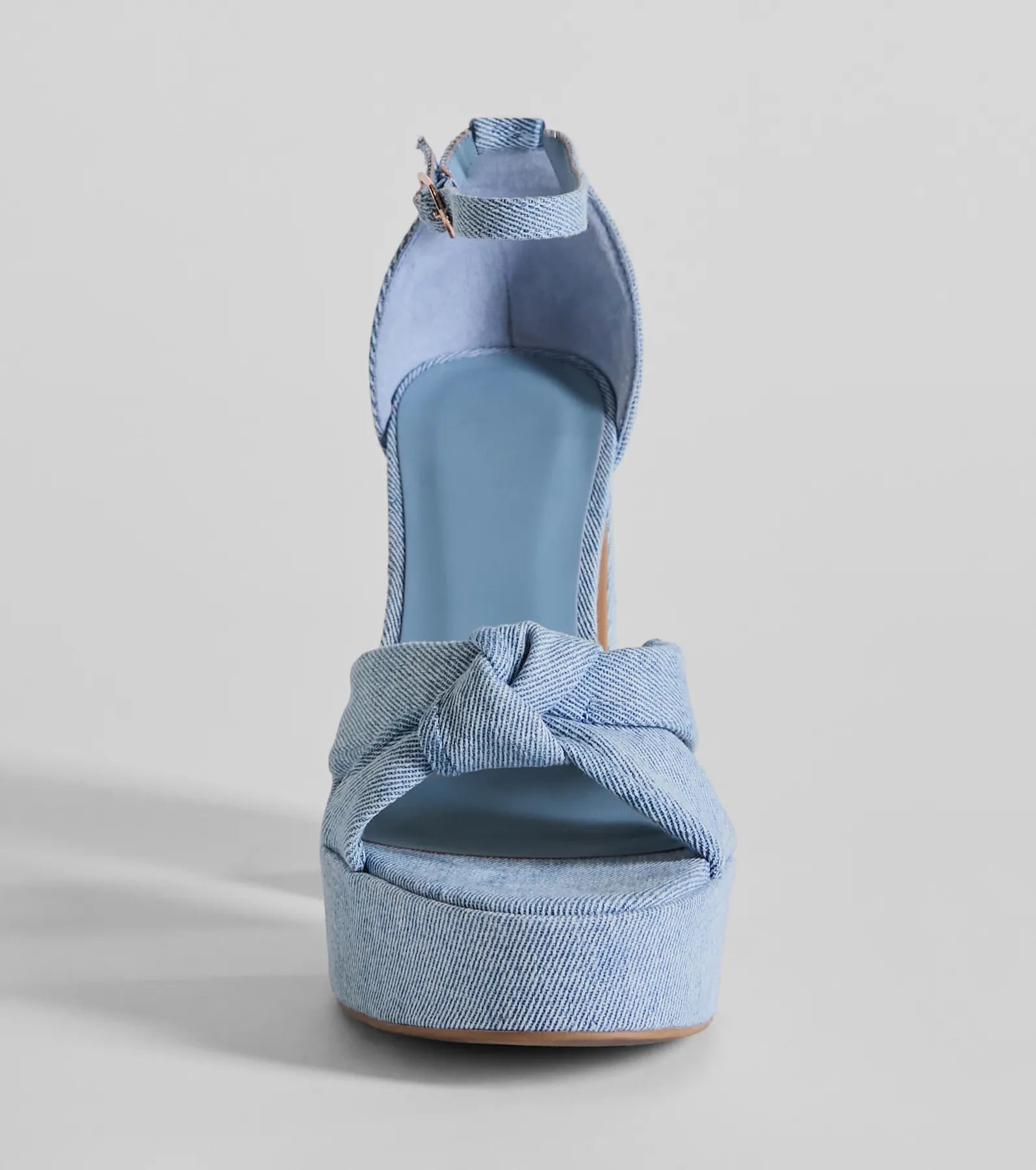 Sunset Drinks Platform Block Heels - Image 3