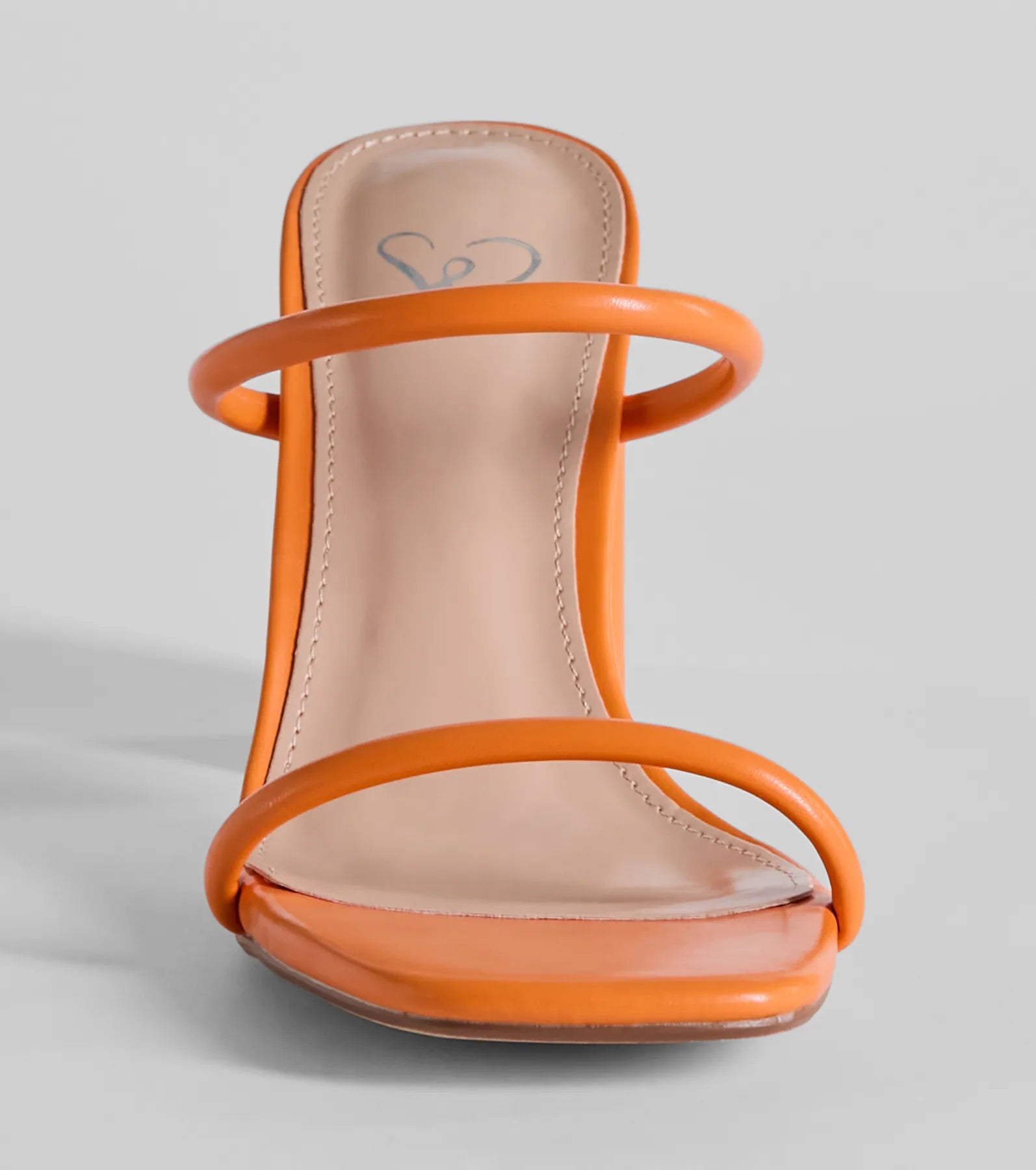 Versatile Dream Strappy Faux Leather Block Heels - Image 3