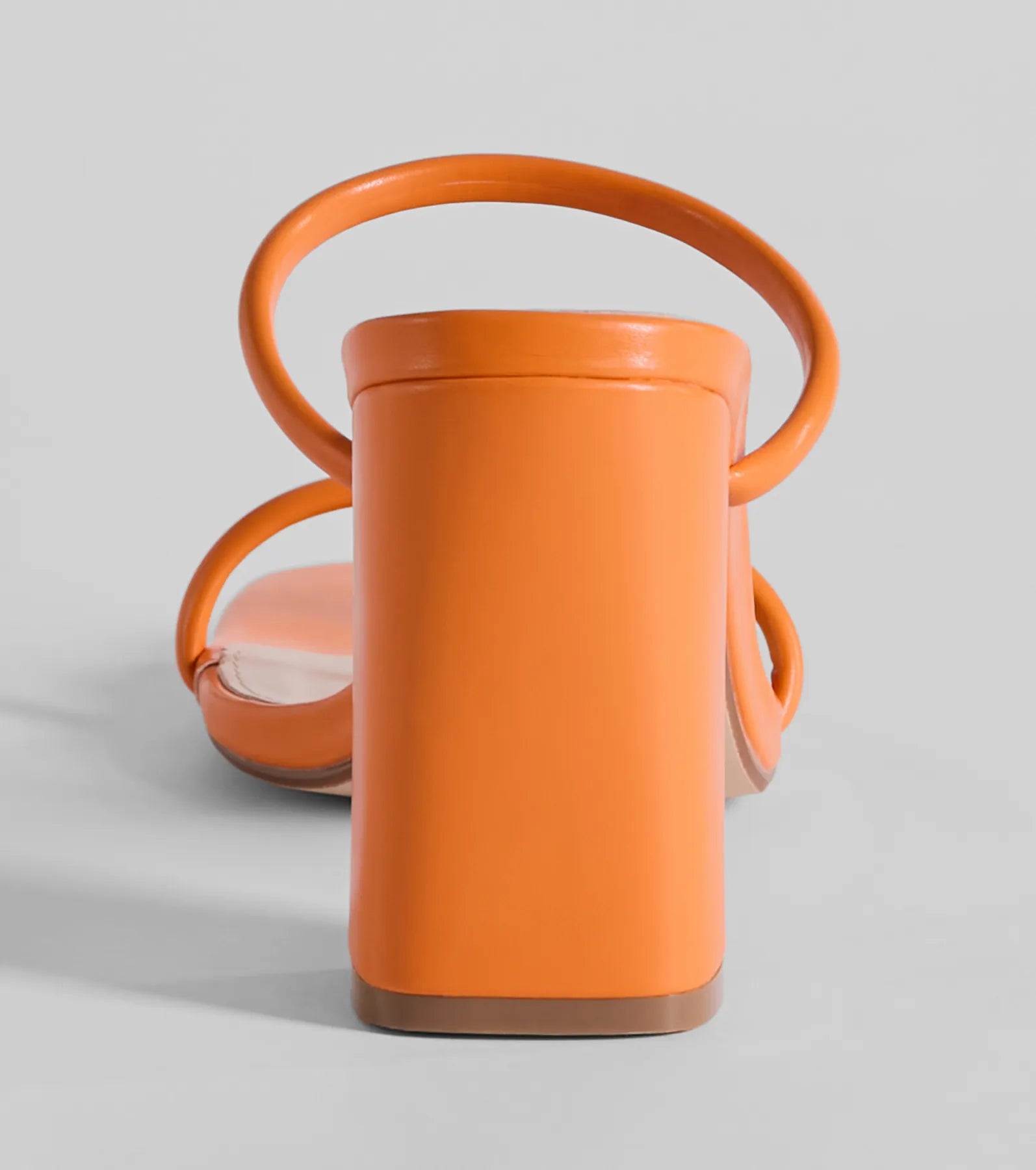 Versatile Dream Strappy Faux Leather Block Heels - Image 4