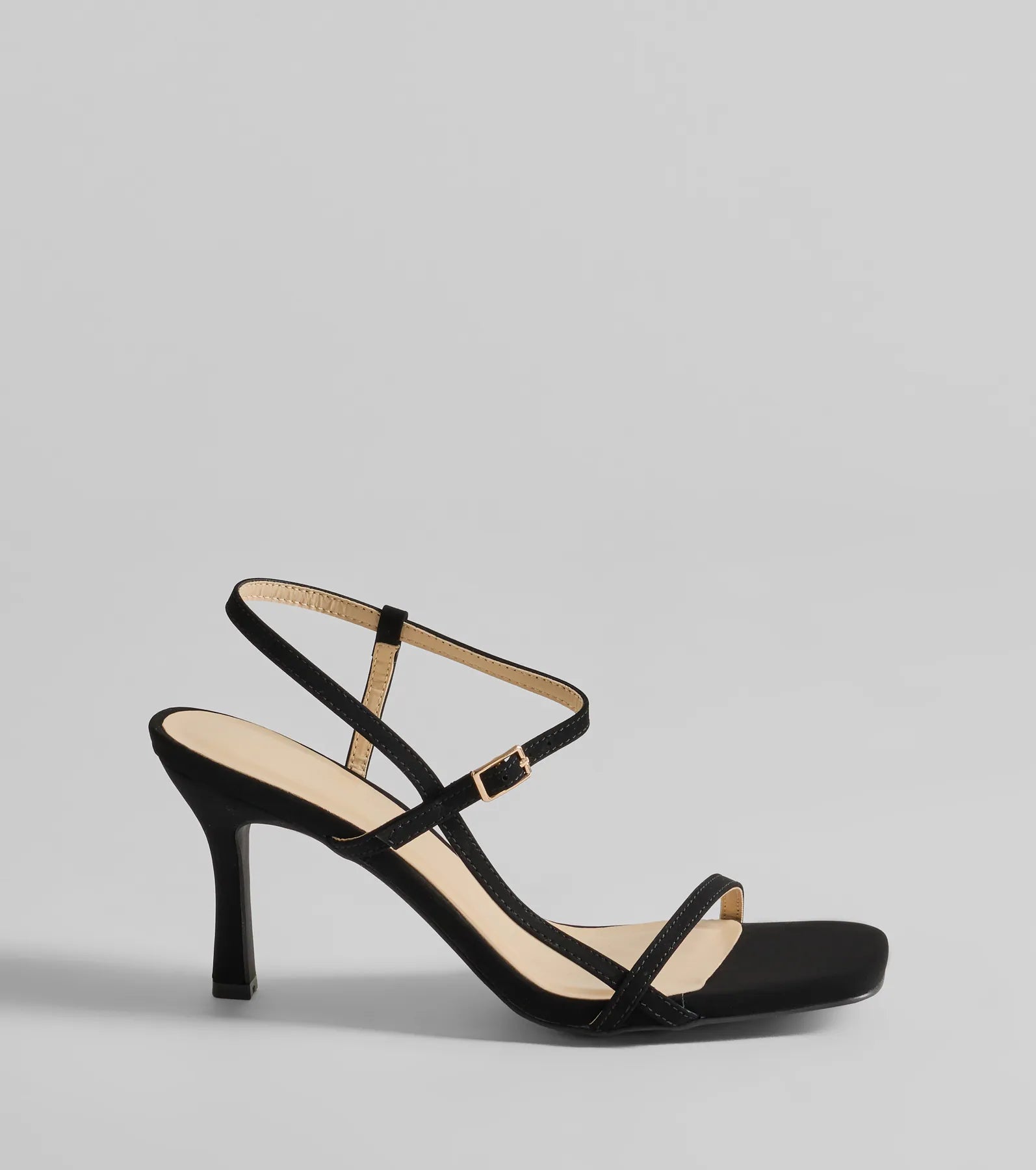 Sexy Chic Square Toe Stiletto Heels - Image 6