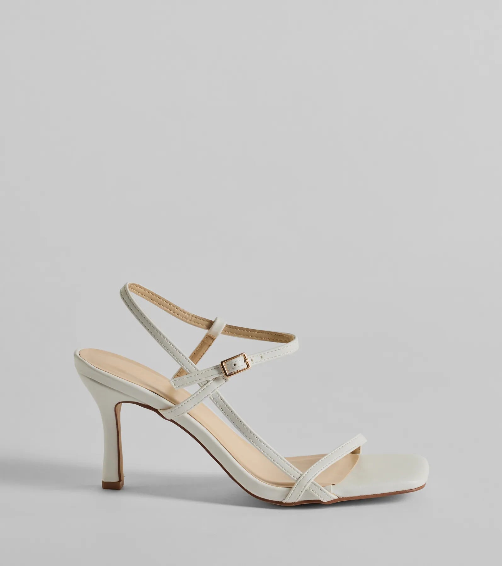 Sexy Chic Square Toe Stiletto Heels - Image 2