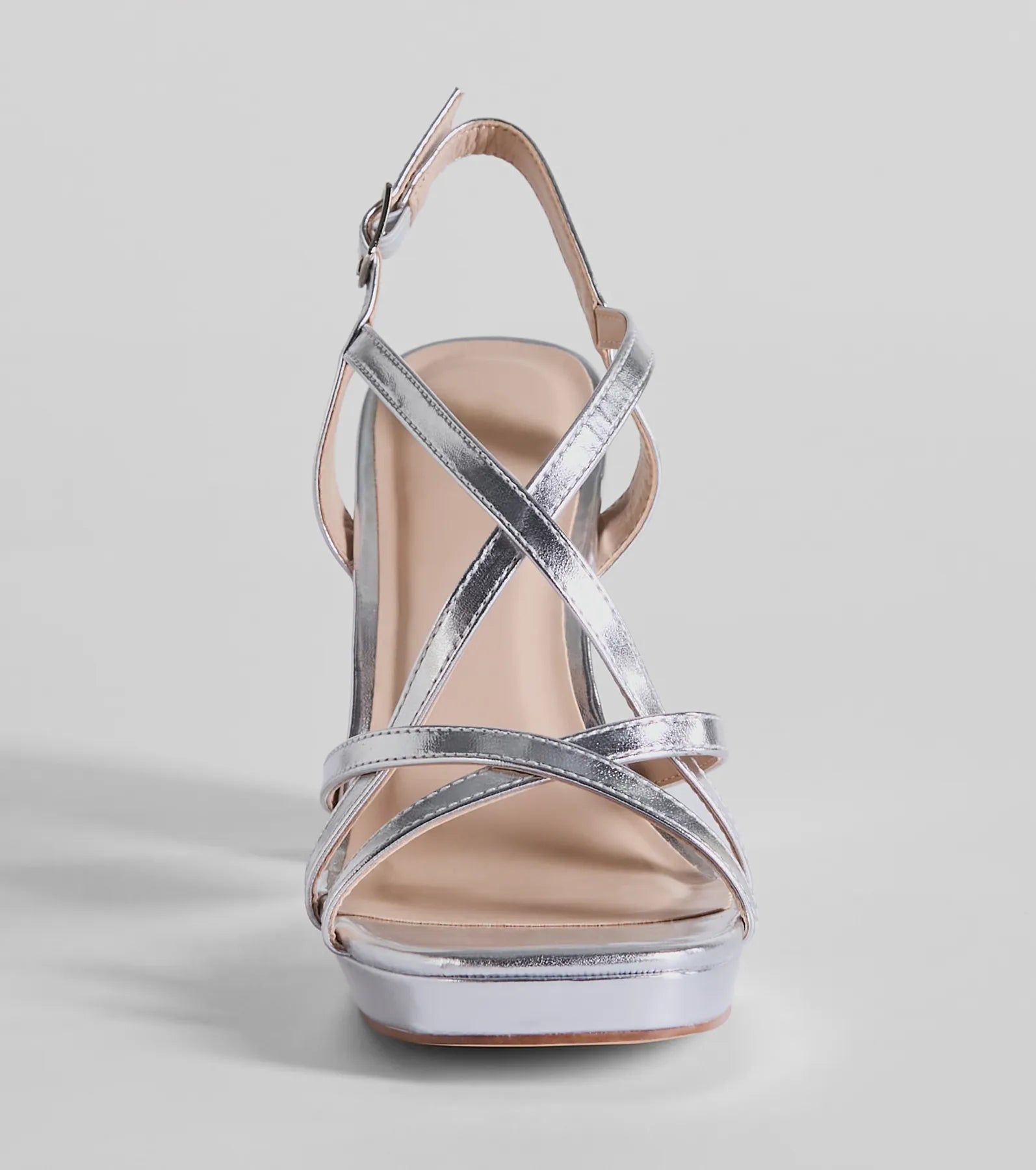 Always Slaying Strappy Platform Heels - Image 6