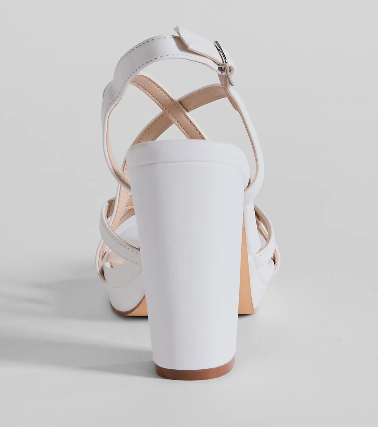 Always Slaying Strappy Platform Heels - Image 4