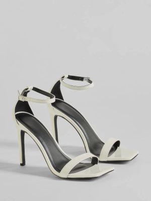 Style Pop Patent Faux Leather Stiletto Heels