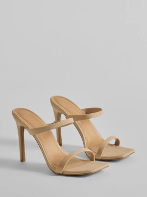 High Priority Strappy Stiletto Heels