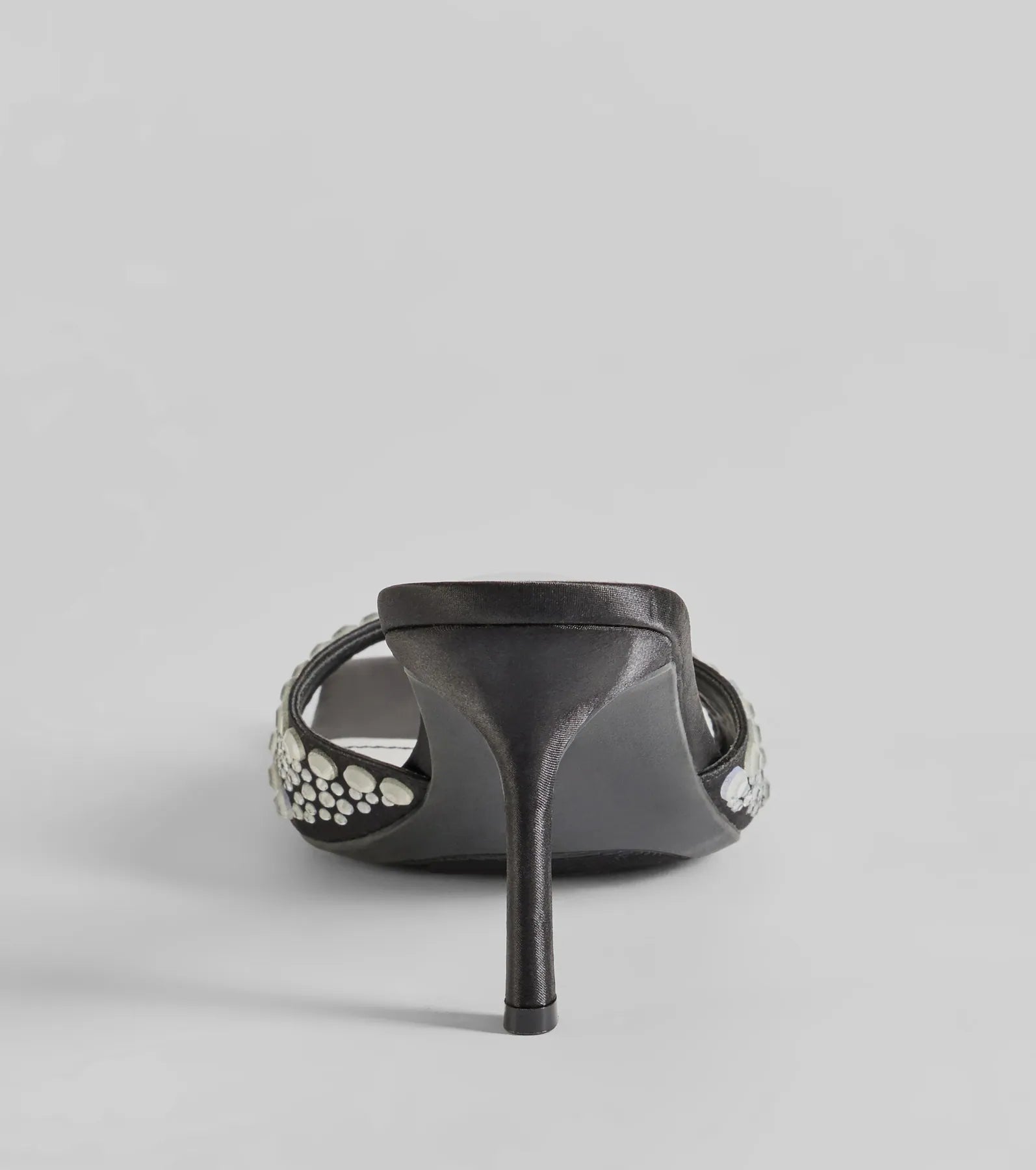 All About Glam Rhinestone Satin Stiletto Heels - Image 4