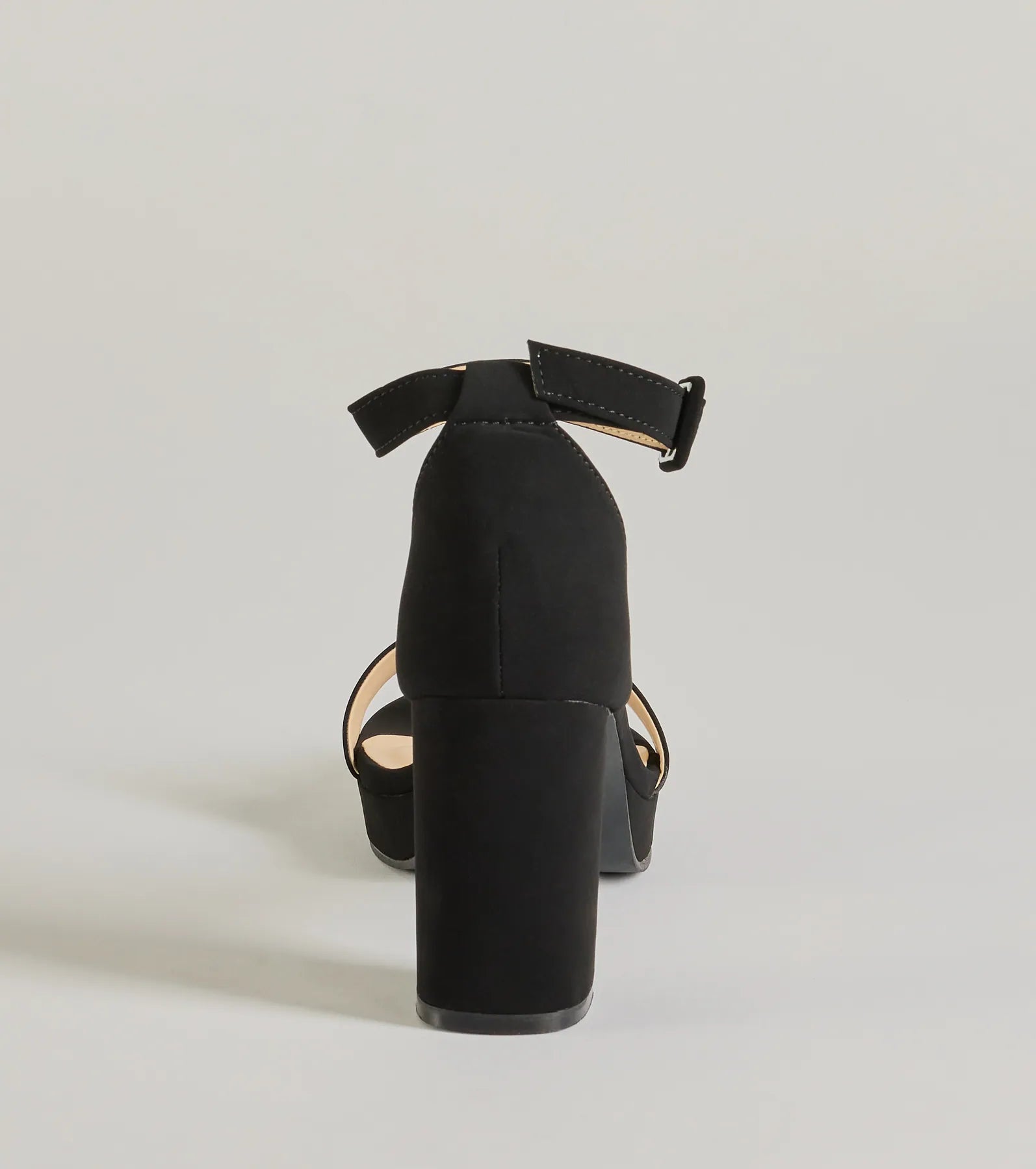 Elevated Glam Platform Block Heels - Image 4