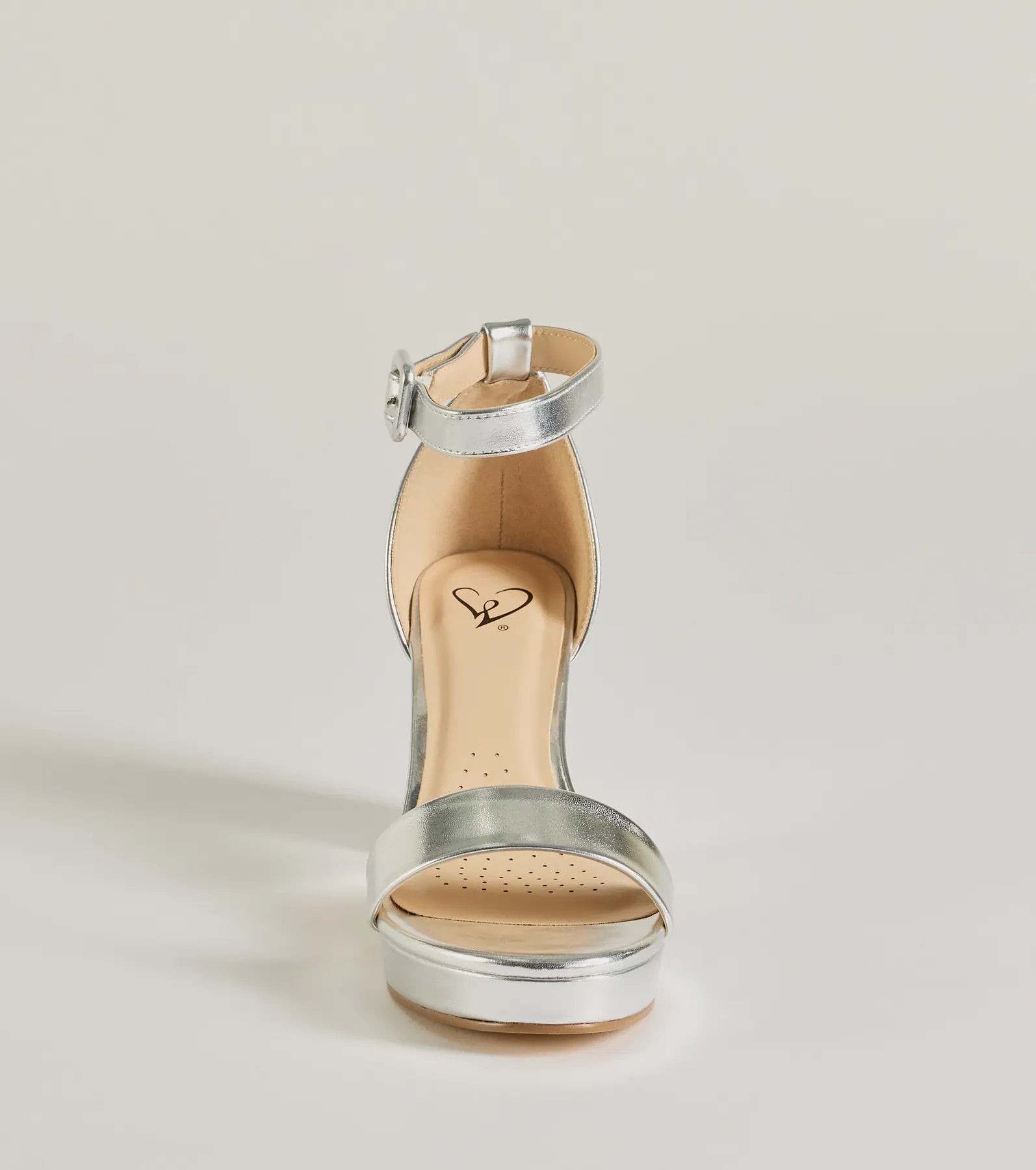 Shimmer and Shine Metallic Platform Block Heels - Image 3