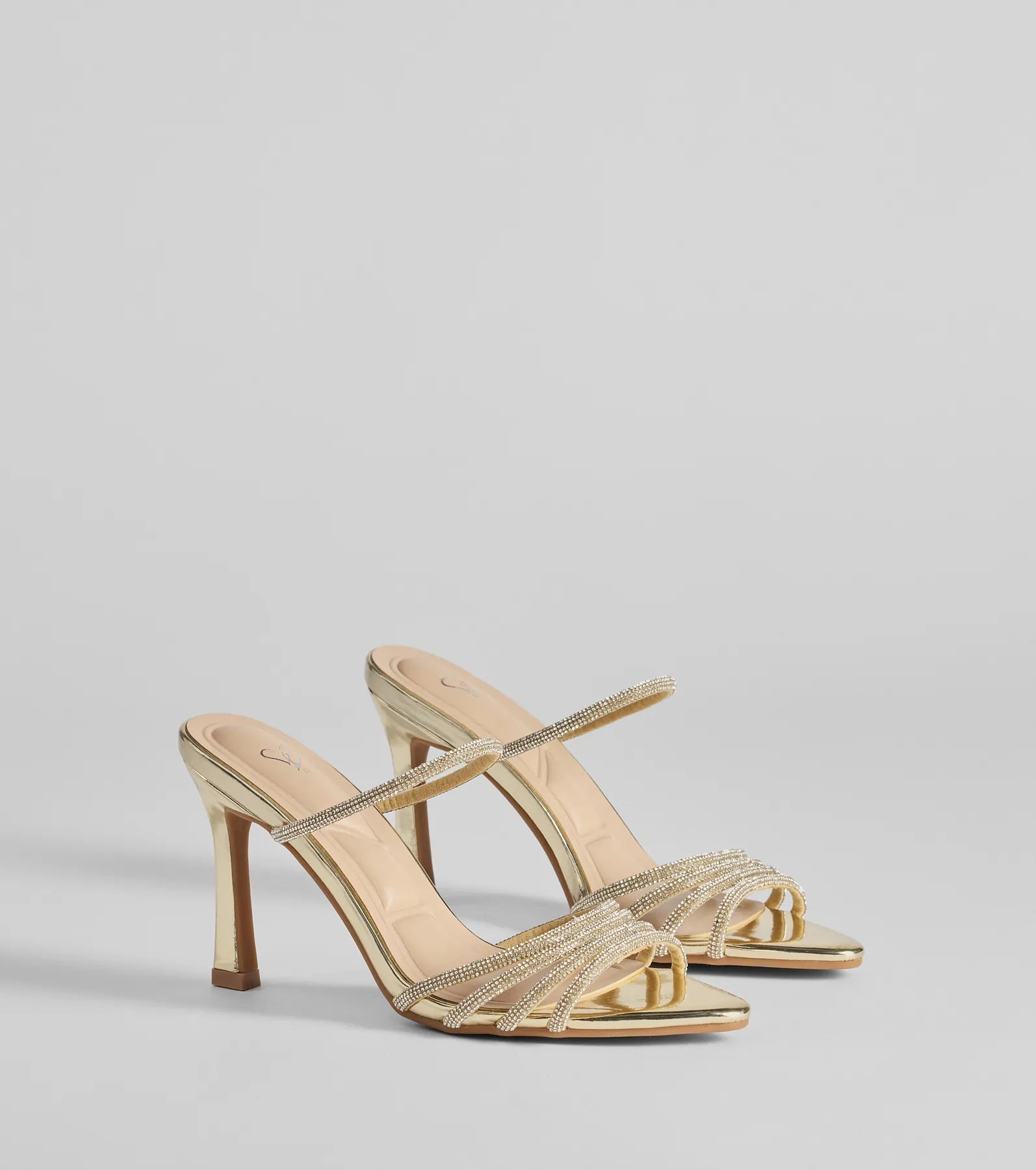 Endless Shine Rhinestone Stiletto Heels - Image 9