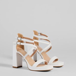 Stylish Steps Strappy Platform Heels