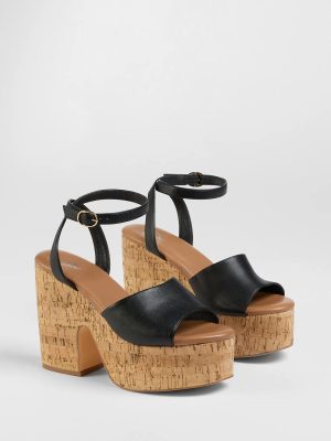 Pop The Cork Platform Heels