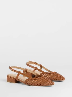 Feels Like Spring Braided Slingback Sandals