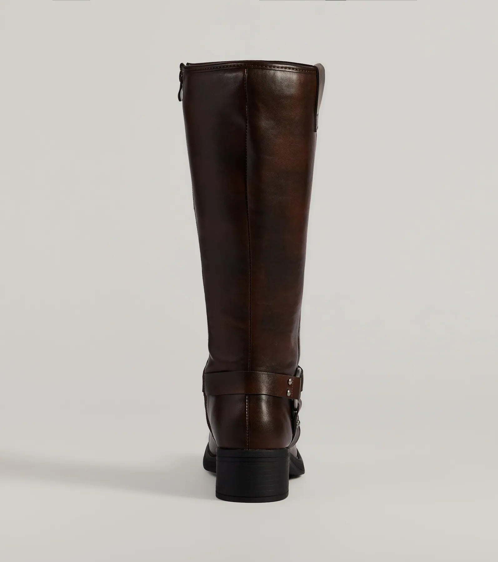 Edgy Moves Under-The-Knee Moto Boots - Image 4