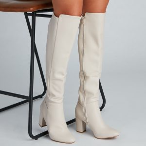 Just My Type Knee-High Boots
