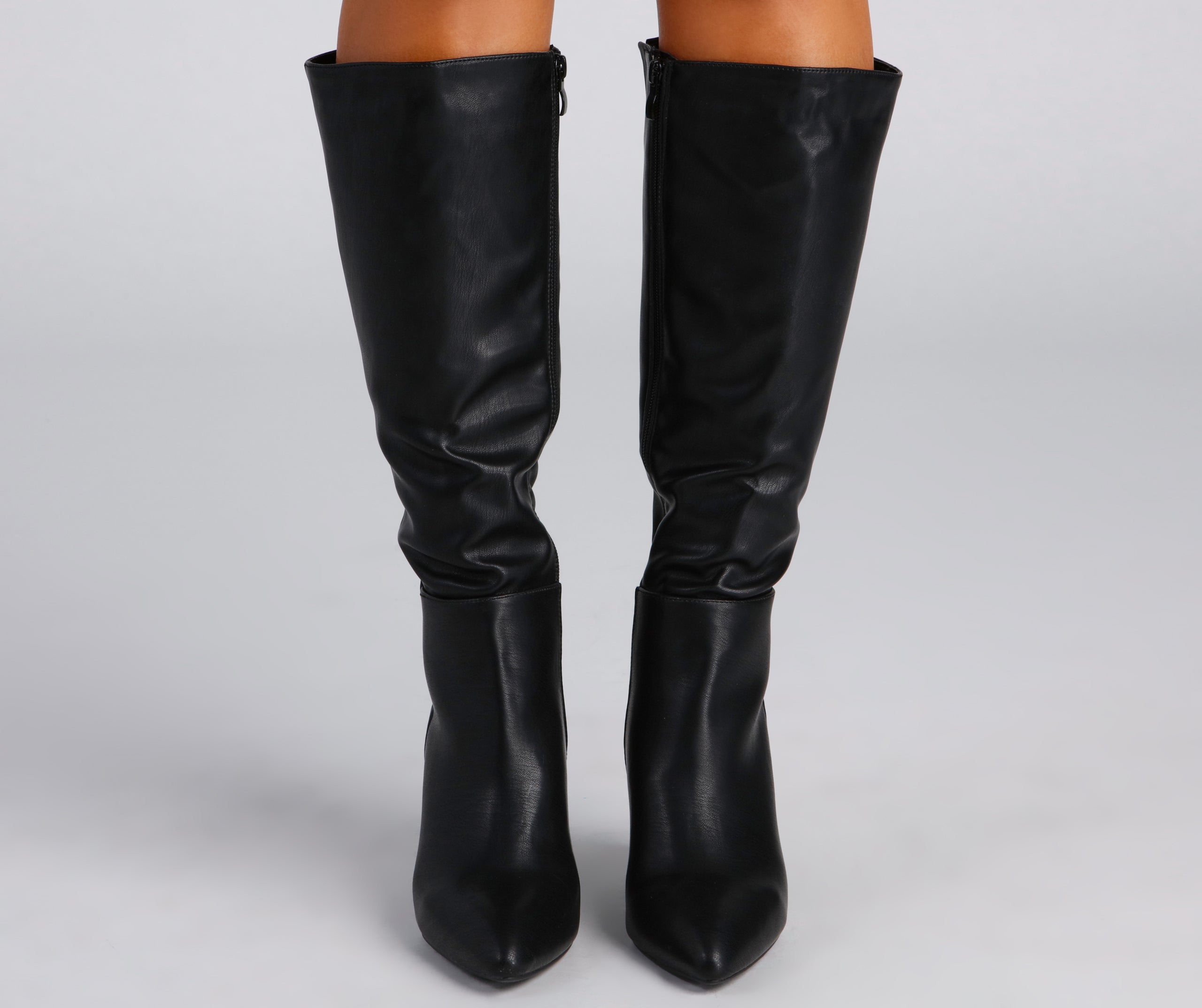 Sleek And Trendy Below-The-Knee Boots - Image 2