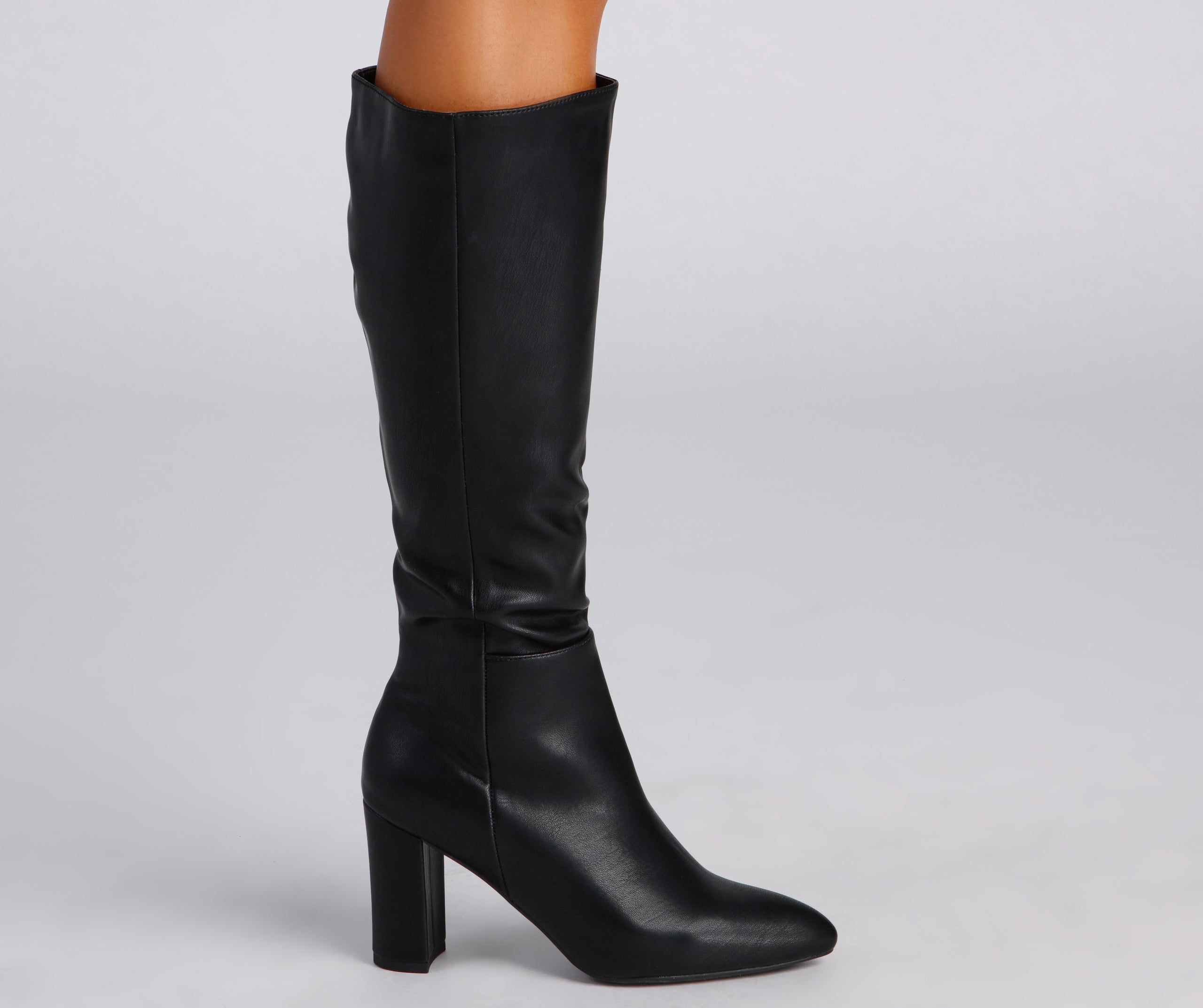 Sleek And Trendy Below-The-Knee Boots - Image 3